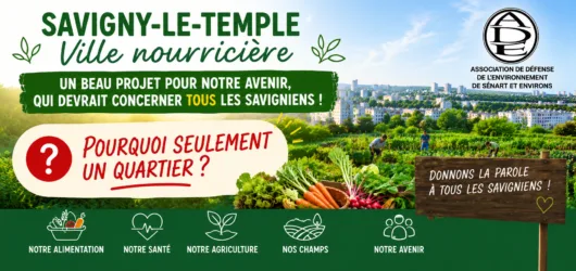 Savigny-le-Temple : « Ville nourricière », un projet qui mérite d’être ouvert à tous les habitants
